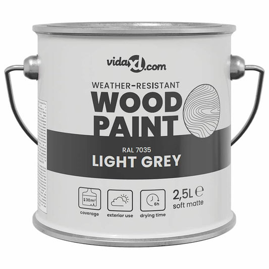 Wood Paint Grey 2.5 L Wall Print Wood Paint Grey 2.5 L Wall Print