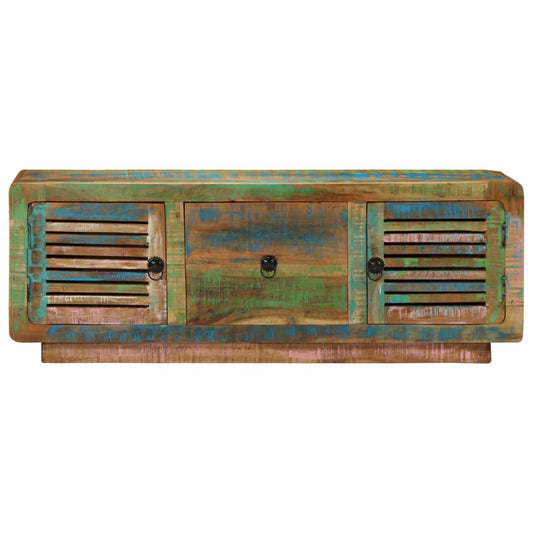 TV Cabinet 110x30x40 cm Solid Wood Reclaimed TV Cabinet 110x30x40 cm Solid Wood Reclaimed