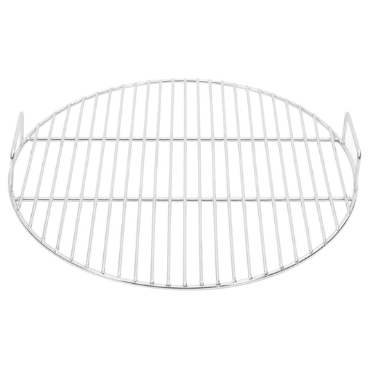 BBQ Grill Grate with Handles Round Ø44.5 cm 304 Stainless Steel BBQ Grill Grate with Handles Round Ø44.5 cm 304 Stainless Steel