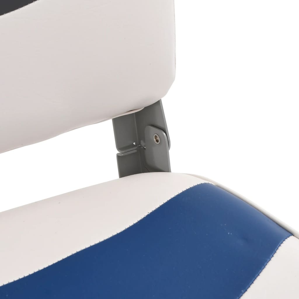 4 Piece Foldable Boat Seat Set High Backrest