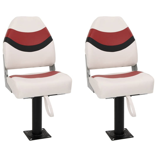 4 Piece Foldable Boat Seat Set High Backrest 4 Piece Foldable Boat Seat Set High Backrest