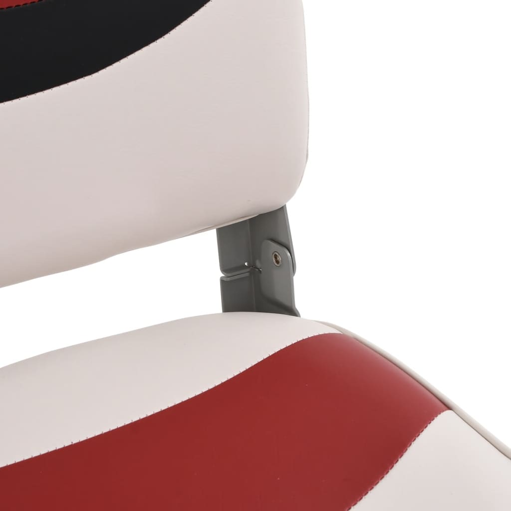 4 Piece Foldable Boat Seat Set High Backrest