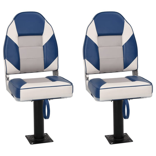 4 Piece Foldable Boat Seat Set High Backrest 4 Piece Foldable Boat Seat Set High Backrest