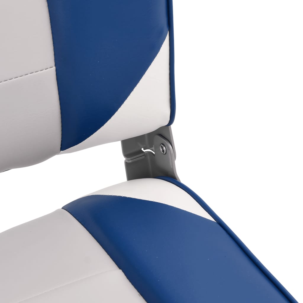 4 Piece Foldable Boat Seat Set High Backrest