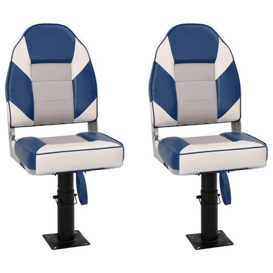 4 Piece Foldable Boat Seat Set High Backrest 4 Piece Foldable Boat Seat Set High Backrest