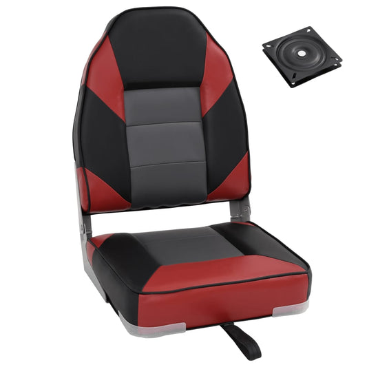 2 Piece Foldable Boat Seat Set High Backrest 2 Piece Foldable Boat Seat Set High Backrest