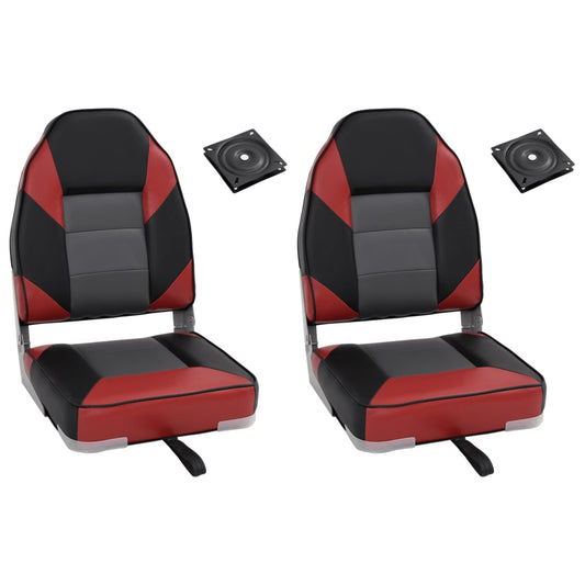 4 Piece Foldable Boat Seat Set High Backrest 4 Piece Foldable Boat Seat Set High Backrest