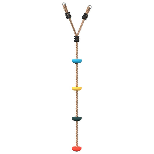 Disc Rope Swing for Kids with 4 Treads Multicolour Disc Rope Swing for Kids with 4 Treads Multicolour