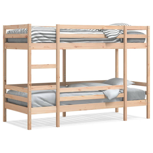 Bunk Bed without Mattress 90x200 cm Solid Wood Pine Bunk Bed without Mattress 90x200 cm Solid Wood Pine