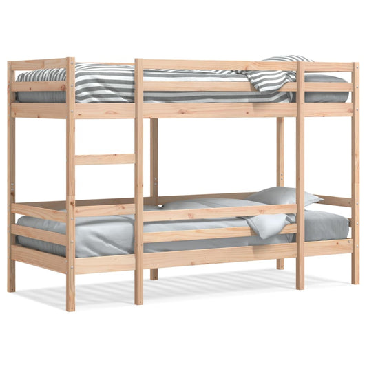 Bunk Bed without Mattress 90x190 cm Single Solid Wood Pine Bunk Bed without Mattress 90x190 cm Single Solid Wood Pine