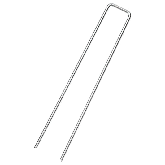 Ground Pegs U Shape 25 pcs 20x3.5 cm Galvanised steel Ground Pegs U Shape 25 pcs 20x3.5 cm Galvanised steel
