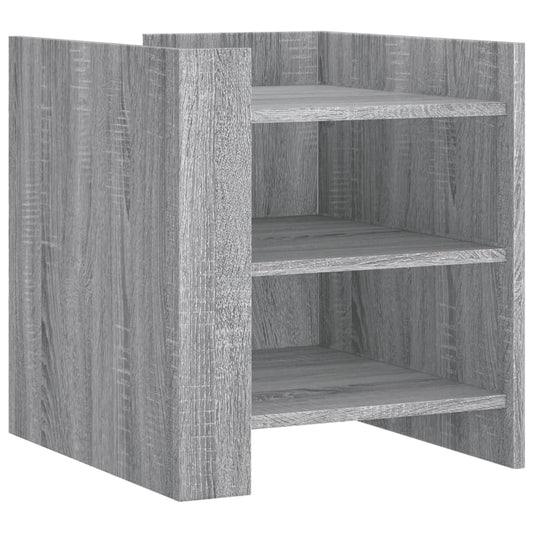 Bedside Cabinet Grey Sonoma 45x50x50 cm Engineered Wood Bedside Cabinet Grey Sonoma 45x50x50 cm Engineered Wood