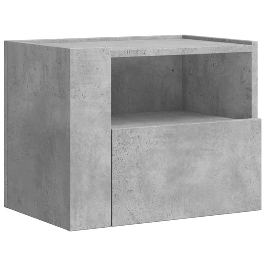 Wall-mounted Bedside Cabinet Concrete Grey 45x30x35 cm Wall-mounted Bedside Cabinet Concrete Grey 45x30x35 cm
