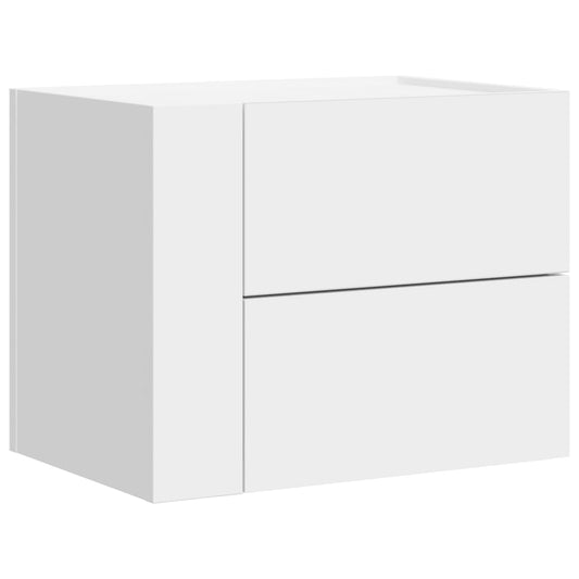 Wall-mounted Bedside Cabinet White 45x30x35 cm Wall-mounted Bedside Cabinet White 45x30x35 cm