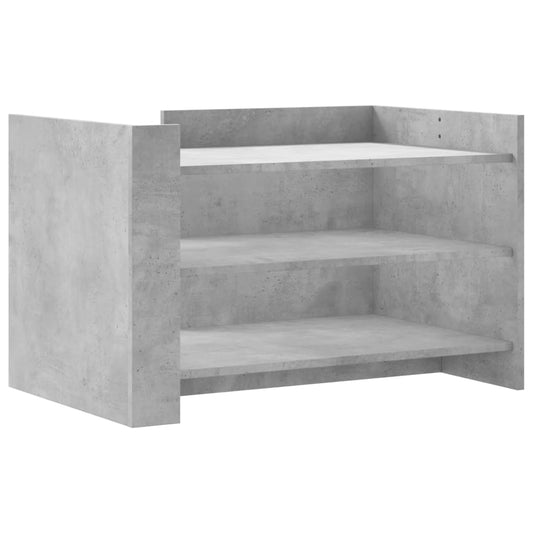 Coffee Table Concrete Grey 80x50x50 cm Engineered Wood Coffee Table Concrete Grey 80x50x50 cm Engineered Wood
