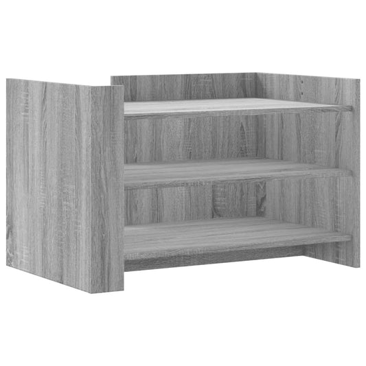 Coffee Table Grey Sonoma 80x50x50 cm Engineered Wood Coffee Table Grey Sonoma 80x50x50 cm Engineered Wood