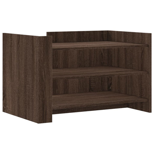 Coffee Table Brown Oak 80x50x50 cm Engineered Wood Coffee Table Brown Oak 80x50x50 cm Engineered Wood