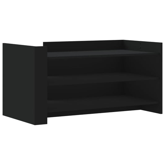 Coffee Table Black 100x50x50 cm Engineered Wood Coffee Table Black 100x50x50 cm Engineered Wood