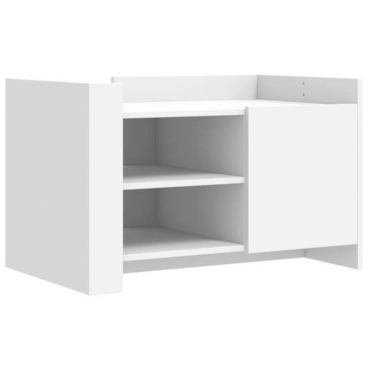 Coffee Table White 80x50x50 cm Engineered Wood Coffee Table White 80x50x50 cm Engineered Wood