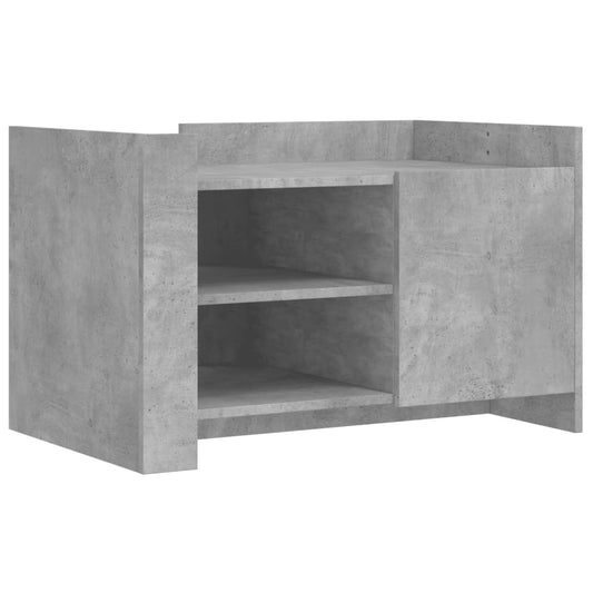 Coffee Table Concrete Grey 80x50x50 cm Engineered Wood Coffee Table Concrete Grey 80x50x50 cm Engineered Wood