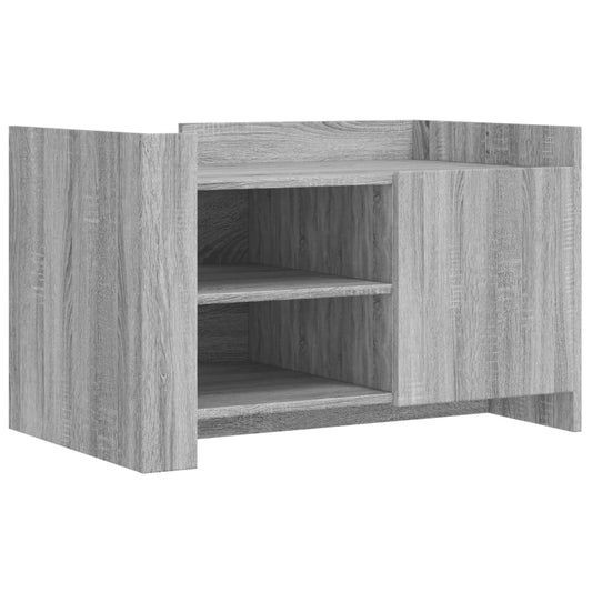 Coffee Table Grey Sonoma 80x50x50 cm Engineered Wood Coffee Table Grey Sonoma 80x50x50 cm Engineered Wood