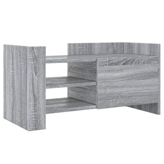 TV Cabinet Grey Sonoma 80x35x40 cm Engineered Wood TV Cabinet Grey Sonoma 80x35x40 cm Engineered Wood