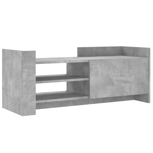 TV Cabinet Concrete Grey 100x35x40 cm Engineered Wood TV Cabinet Concrete Grey 100x35x40 cm Engineered Wood