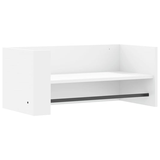 Wall Shelf White 70.5x35x30.5 cm Engineered Wood Wall Shelf White 70.5x35x30.5 cm Engineered Wood