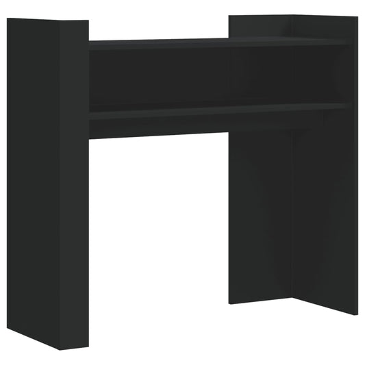 Console Table Black 100x35x90 cm Engineered Wood Console Table Black 100x35x90 cm Engineered Wood