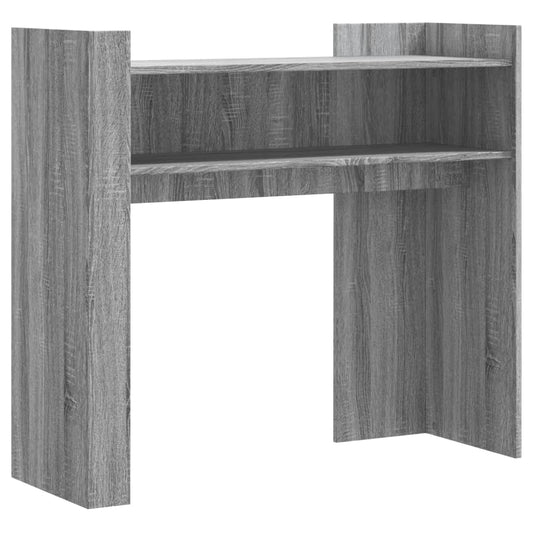 Console Table Grey Sonoma 100x35x90 cm Engineered Wood Console Table Grey Sonoma 100x35x90 cm Engineered Wood