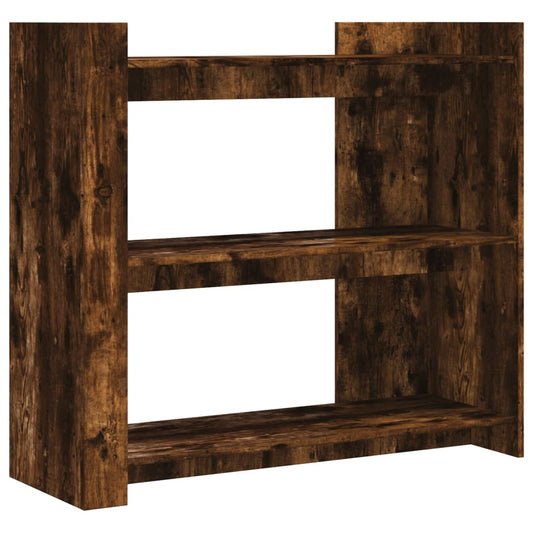 Console Table Smoked Oak 100x35x90 cm Engineered Wood Console Table Smoked Oak 100x35x90 cm Engineered Wood