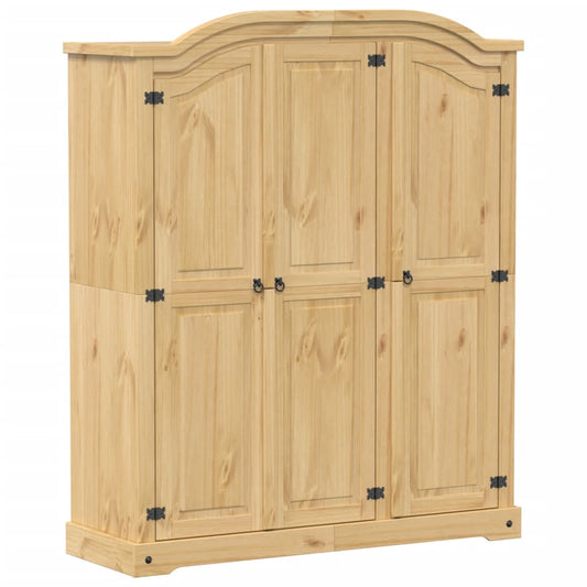 Wardrobe Corona 151.5x52x186 cm Solid Wood Pine Wardrobe Corona 151.5x52x186 cm Solid Wood Pine