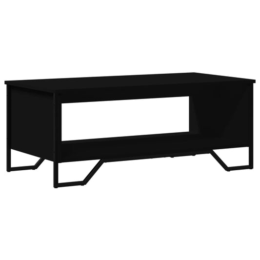 Coffee Table Black 100x51x40 cm Engineered Wood Coffee Table Black 100x51x40 cm Engineered Wood