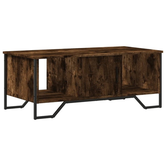 Coffee Table Smoked Oak 100x51x40 cm Engineered Wood Coffee Table Smoked Oak 100x51x40 cm Engineered Wood