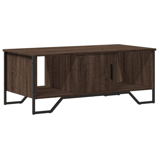 Coffee Table Brown Oak 100x51x40 cm Engineered Wood Coffee Table Brown Oak 100x51x40 cm Engineered Wood