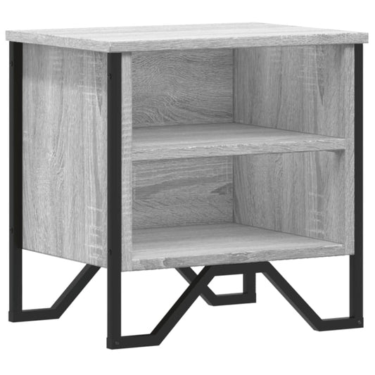 Bedside Cabinet Grey Sonoma 40x30x40 cm Engineered Wood Bedside Cabinet Grey Sonoma 40x30x40 cm Engineered Wood