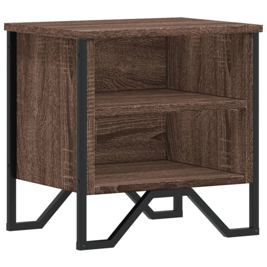Bedside Cabinet Brown Oak 40x30x40 cm Engineered Wood Bedside Cabinet Brown Oak 40x30x40 cm Engineered Wood