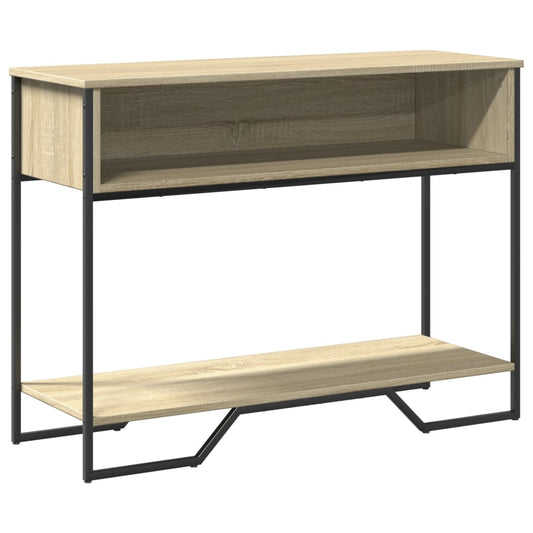 Console Table Sonoma Oak 100x35x74.5 cm Engineered Wood Console Table Sonoma Oak 100x35x74.5 cm Engineered Wood