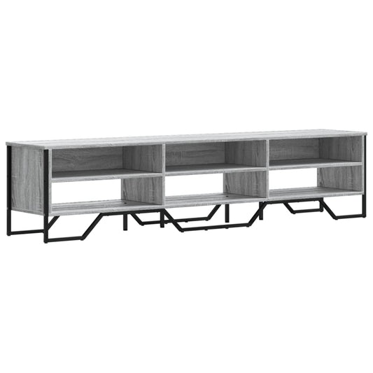 TV Cabinet Grey Sonoma 180x34x41 cm Engineered Wood TV Cabinet Grey Sonoma 180x34x41 cm Engineered Wood