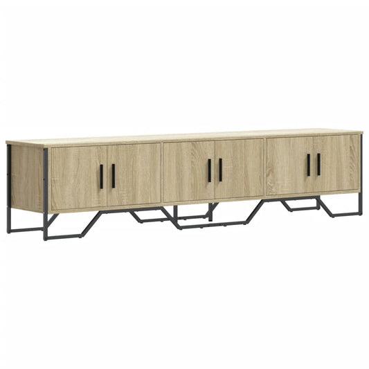 TV Cabinet Sonoma Oak 180x34x41 cm Engineered Wood TV Cabinet Sonoma Oak 180x34x41 cm Engineered Wood