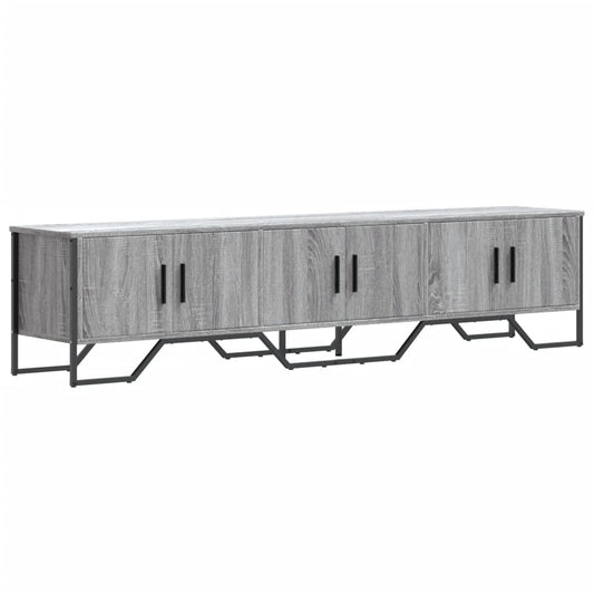 TV Cabinet Grey Sonoma 180x34x41 cm Engineered Wood TV Cabinet Grey Sonoma 180x34x41 cm Engineered Wood