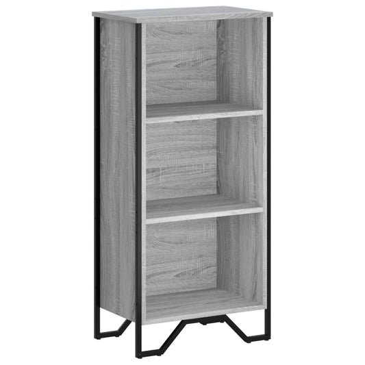 Bookcase Grey Sonoma 50x31x106 cm Engineered Wood Bookcase Grey Sonoma 50x31x106 cm Engineered Wood
