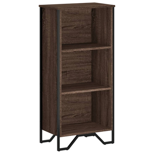 Bookcase Brown Oak 50x31x106 cm Engineered Wood Bookcase Brown Oak 50x31x106 cm Engineered Wood