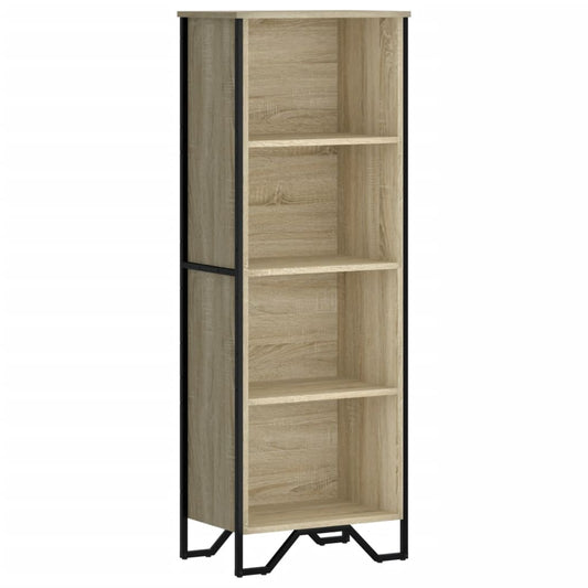 Bookcase Sonoma Oak 50x31x137,5 cm Engineered Wood Bookcase Sonoma Oak 50x31x137,5 cm Engineered Wood