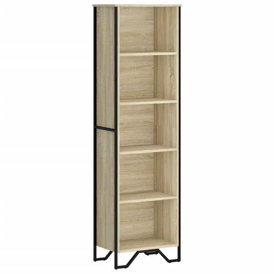 Bookcase Sonoma Oak 50x31x169 cm Engineered Wood Bookcase Sonoma Oak 50x31x169 cm Engineered Wood