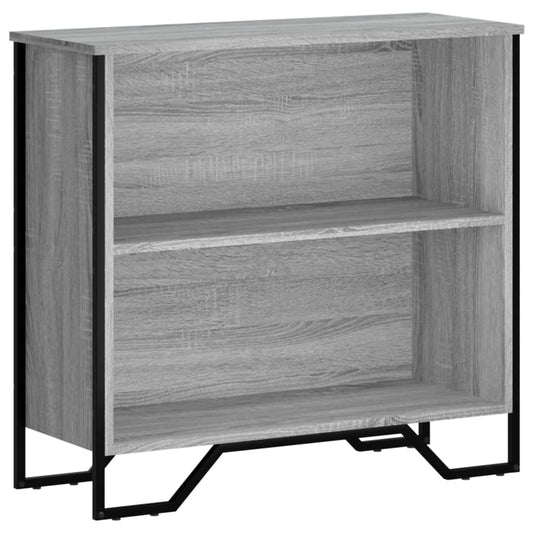 Bookcase Grey Sonoma 80x31x74.5 cm Engineered Wood Bookcase Grey Sonoma 80x31x74.5 cm Engineered Wood