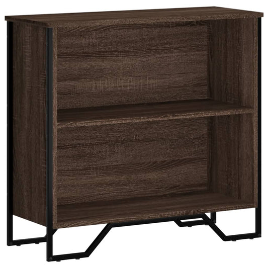 Bookcase Brown Oak 80x31x74.5 cm Engineered Wood Bookcase Brown Oak 80x31x74.5 cm Engineered Wood