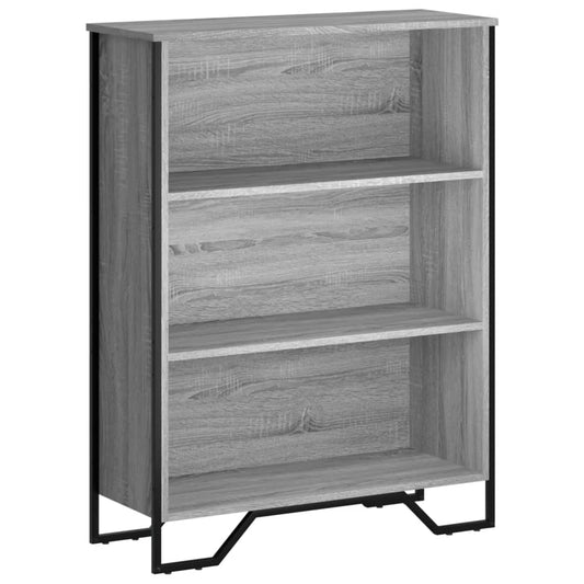 Bookcase Grey Sonoma 80x31x106 cm Engineered Wood Bookcase Grey Sonoma 80x31x106 cm Engineered Wood