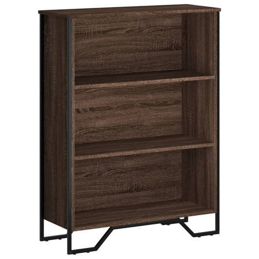 Bookcase Brown Oak 80x31x106 cm Engineered Wood Bookcase Brown Oak 80x31x106 cm Engineered Wood
