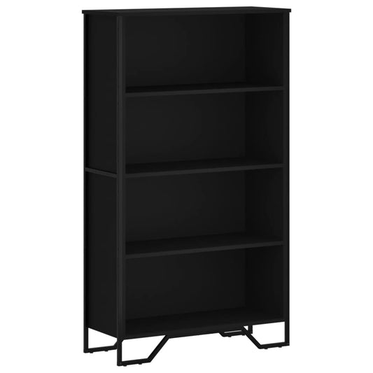 Bookcase Black 80x31x137.5 cm Engineered Wood Bookcase Black 80x31x137.5 cm Engineered Wood